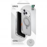 Carcasa UNIQ Swivix cu Stand Rotativ compatibila cu iPhone 17 Pro Max, Transparent 7 - lerato.ro