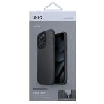Carcasa UNIQ Lino Hue compatibila cu iPhone 13 Pro / 13, Gri 7 - lerato.ro