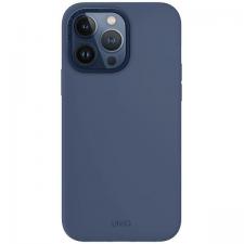 Carcasa UNIQ Lino Hue compatibila cu iPhone 15 Pro Max, Navy Blue