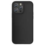 Carcasa UNIQ Lino compatibila cu iPhone 13 Pro / 13, Black 2 - lerato.ro