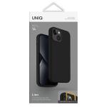Carcasa UNIQ Lino compatibila cu iPhone 13 / 14 / 15, Negru 7 - lerato.ro