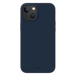 Carcasa UNIQ Lino compatibila cu iPhone 13 / 14 / 15, Navy Blue 2 - lerato.ro