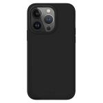 Carcasa UNIQ Lino compatibila cu iPhone 14 Pro, Negru 2 - lerato.ro