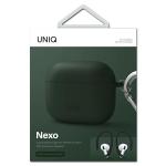 Carcasa UNIQ Nexo compatibila cu Apple AirPods Pro 3, Verde 6 - lerato.ro