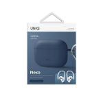 Carcasa UNIQ Nexo compatibila cu Apple AirPods Pro 2, Set Ear hooks Inclus, Albastru 4 - lerato.ro