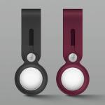 Husa UNIQ Vencer Silicone compatibila cu Apple AirTag, Dark Gray 4 - lerato.ro