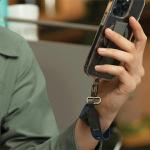 Snur 2 in1 pentru carcase Uniq Vista, Lungime ajustabila, Dark Khaki 7 - lerato.ro