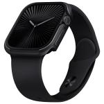 Carcasa UNIQ Valencia compatibila cu Apple Watch 46mm, Negru 2 - lerato.ro