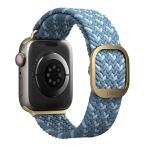 Curea UNIQ Aspen compatibila cu Apple Watch 38/40/41mm, Albastru 2 - lerato.ro
