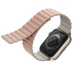 Curea UNIQ Revix compatibila cu Apple Watch 38/40/41mm, Roz/Bej 2 - lerato.ro