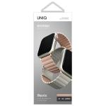 Curea UNIQ Revix compatibila cu Apple Watch 38/40/41mm, Roz/Bej 9 - lerato.ro