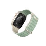 Curea UNIQ Revix compatibila cu Apple Watch 38/40/41mm, Verde/Bej 4 - lerato.ro