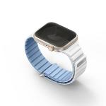 Curea UNIQ Revix compatibila cu Apple Watch 38/40/41mm, Albastru/Alb 3 - lerato.ro