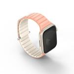 Curea UNIQ Revix compatibila cu Apple Watch 38/40/41mm, Roz/Alb 2 - lerato.ro