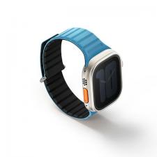 Curea Uniq Revix Evo compatibila cu Apple Watch 42/44/45/49mm, Albastru/Negru