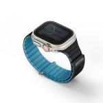 Curea Uniq Revix Evo compatibila cu Apple Watch 42/44/45/49mm, Albastru/Negru 3 - lerato.ro