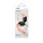 Curea Uniq Revix Evo compatibila cu Apple Watch 42/44/45/49mm, Roz/Alb 7 - lerato.ro