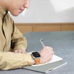 Curea UNIQ Revix Premium compatibila cu Apple Watch 49/46/45/44/42/41/40 mm, Portocaliu/Khaki 4 - lerato.ro