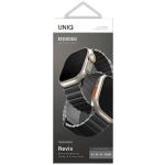 Curea UNIQ Revix Premium compatibila cu Apple Watch 49/46/45/44/42/41/40 mm, Gri 4 - lerato.ro