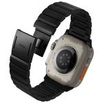 Curea UNIQ Strova Mag compatibila cu Apple Watch 1 / 2 / 3 / 4 / 5 / 6 / 7 / 8 / 9 / 10 / 11 / SE / SE2 / SE3 / Ultra / Ultra 2 / Ultra 3, 42/44/45/46/49mm, Negru 3 - lerato.ro