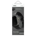 Curea UNIQ Strova Mag compatibila cu Apple Watch 1 / 2 / 3 / 4 / 5 / 6 / 7 / 8 / 9 / 10 / 11 / SE / SE2 / SE3 / Ultra / Ultra 2 / Ultra 3, 42/44/45/46/49mm, Negru 6 - lerato.ro