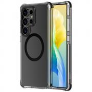 Carcasa UNIQ Combat cu MagClick compatibila cu Samsung Galaxy S25 Ultra, Negru