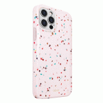 Carcasa UNIQ Coehl Terrazzo compatibila cu iPhone 12 Pro Max, Roz 3 - lerato.ro