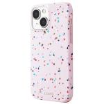 Carcasa UNIQ Coehl Terrazzo compatibila cu iPhone 13 / 14 / 15, Roz 2 - lerato.ro