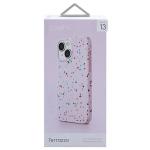 Carcasa UNIQ Coehl Terrazzo compatibila cu iPhone 13 / 14 / 15, Roz 3 - lerato.ro