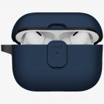Carcasa UNIQ Clyde compatibila cu Apple AirPods Pro 3, Albastru 2 - lerato.ro