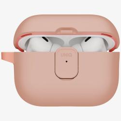 Carcasa UNIQ Clyde compatibila cu Apple AirPods Pro 3, Roz