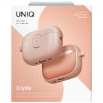 Carcasa UNIQ Clyde compatibila cu Apple AirPods Pro 3, Roz 7 - lerato.ro