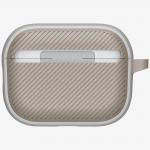 Carcasa UNIQ Clyde compatibila cu Apple AirPods Pro 3, Bej 4 - lerato.ro