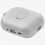 Carcasa UNIQ Clyde compatibila cu Apple AirPods Pro 3, Bej 5 - lerato.ro