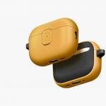 Carcasa UNIQ Clyde compatibila cu Apple AirPods Pro 3, Galben 3 - lerato.ro
