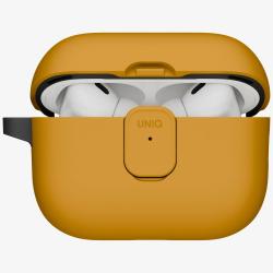 Carcasa UNIQ Clyde compatibila cu Apple AirPods Pro 3, Galben