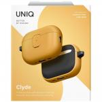 Carcasa UNIQ Clyde compatibila cu Apple AirPods Pro 3, Galben 7 - lerato.ro