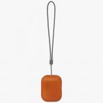 Carcasa UNIQ Lino compatibila cu Apple AirPods 3, Portocaliu 6 - lerato.ro