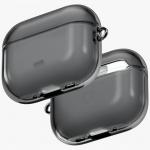 Carcasa UNIQ Glase compatibila cu Apple AirPods 3, Gri 3 - lerato.ro