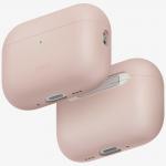 Carcasa UNIQ Lino compatibila cu Apple AirPods Pro 3, Roz 4 - lerato.ro