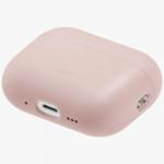 Carcasa UNIQ Lino compatibila cu Apple AirPods Pro 3, Roz 3 - lerato.ro