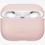 Carcasa UNIQ Lino compatibila cu Apple AirPods Pro 3, Roz 2 - lerato.ro