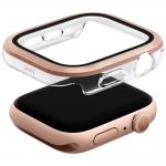 Carcasa cu protectie ecran UNIQ Voute compatibila cu Apple Watch 10 / 11 42mm, Rose Gold 3 - lerato.ro