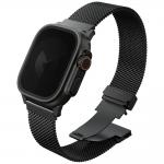Curea UNIQ Dante Pro compatibila cu Apple Watch 49 / 46 / 45 / 44 mm, Negru 2 - lerato.ro