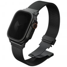 Curea UNIQ Dante Pro compatibila cu Apple Watch 49 / 46 / 45 / 44 mm, Negru