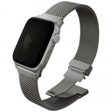Curea UNIQ Dante Pro compatibila cu Apple Watch 49 / 46 / 45 / 44 mm, Silver