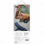 Curea UNIQ Fluo compatibila cu Apple Watch 49/46/45/44/42/41/40 mm, Bej 6 - lerato.ro