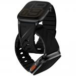 Curea UNIQ Fluo compatibila cu Apple Watch 49/46/45/44/42/41/40 mm, Negru 2 - lerato.ro