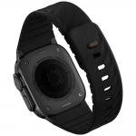 Curea UNIQ Fluo compatibila cu Apple Watch 49/46/45/44/42/41/40 mm, Negru 3 - lerato.ro