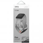 Curea UNIQ Fluo compatibila cu Apple Watch 49/46/45/44/42/41/40 mm, Gri 5 - lerato.ro